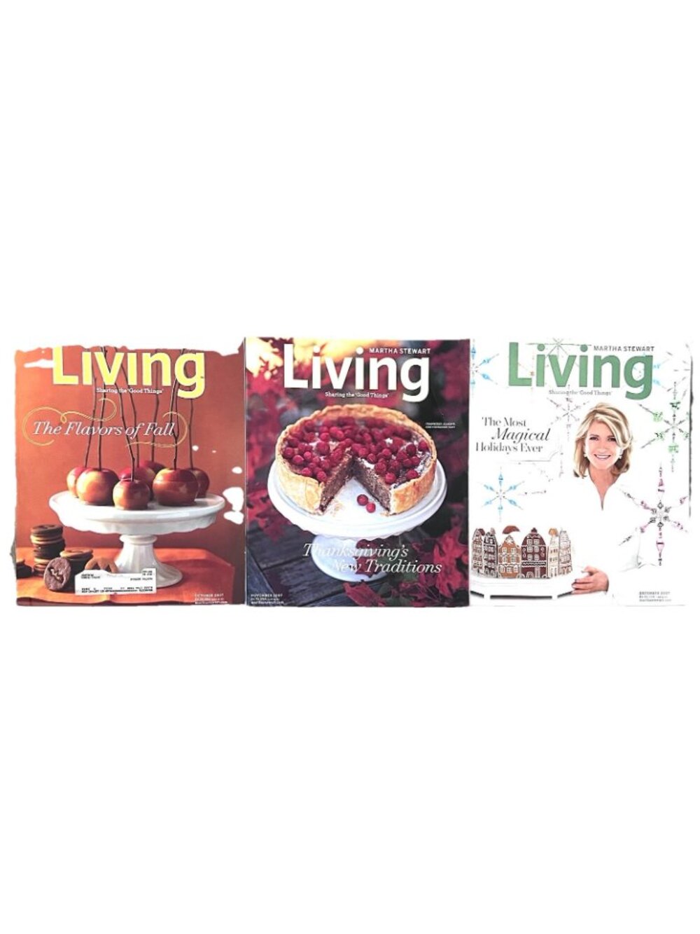 2007 Martha Stewart Living Magazines 10 issues 8 W/recipe cards - Nov Dec - Picture 6 of 8